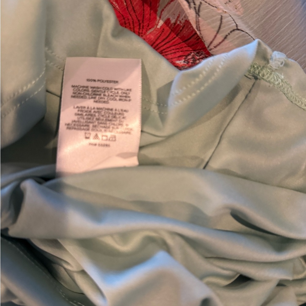 Express Floral Maxi Dress in Mint Green - Picture 6 of 7